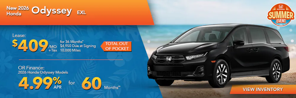 New 2026 Honda Odyssey | First Honda Simi Valley