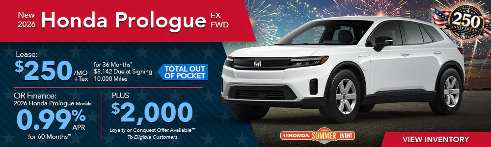 New 2026 Honda Prologue EX FWD | First Honda Simi Valley