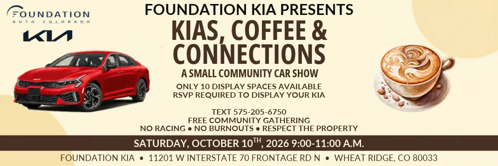 Kia, Coffee & Connections | Foundation Kia