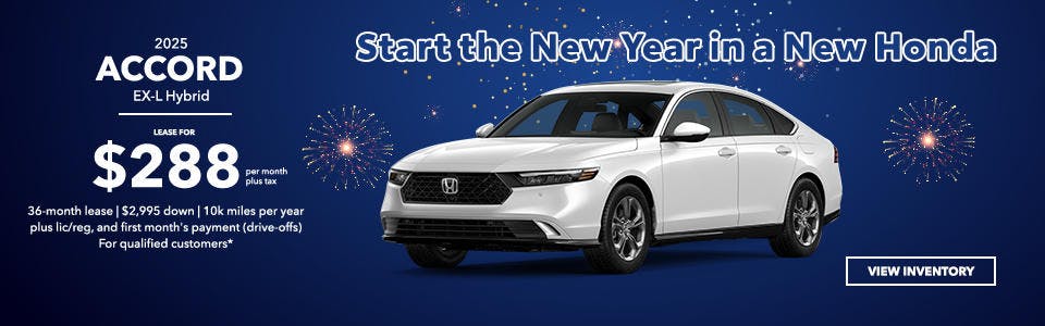 2025 Accord EX-L Hybrid | Freeway Honda