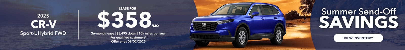 2025 CR-V Sport-L Hybrid FWD