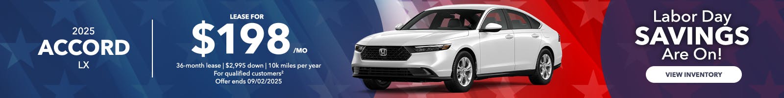 2025 Accord LX