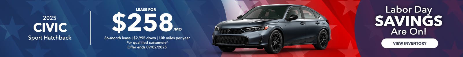 2025 Civic Sport Hatchback