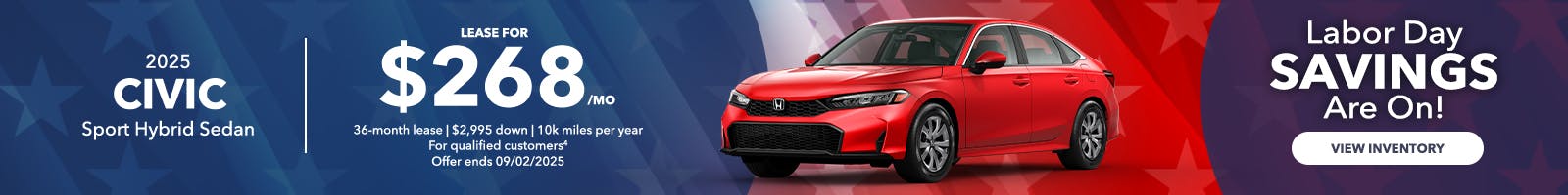 2025 Civic Sport Hybrid Sedan