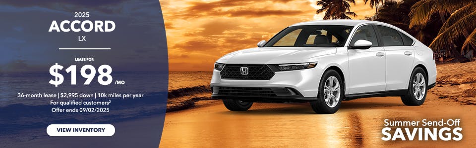 2025 Accord LX | Freeway Honda