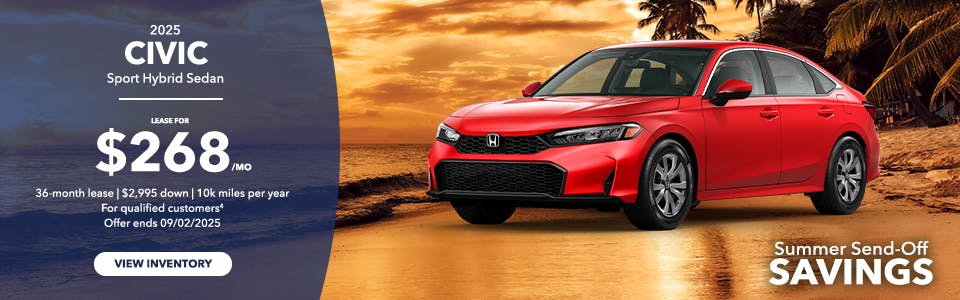 2025 Civic Sport Hybrid Sedan | Freeway Honda