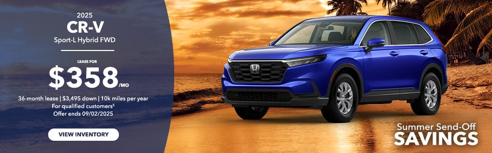2025 CR-V Sport-L Hybrid FWD | Freeway Honda
