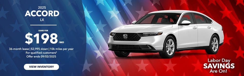 2025 Accord LX | Freeway Honda