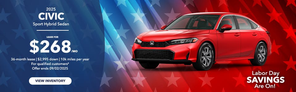 2025 Civic Sport Hybrid Sedan | Freeway Honda