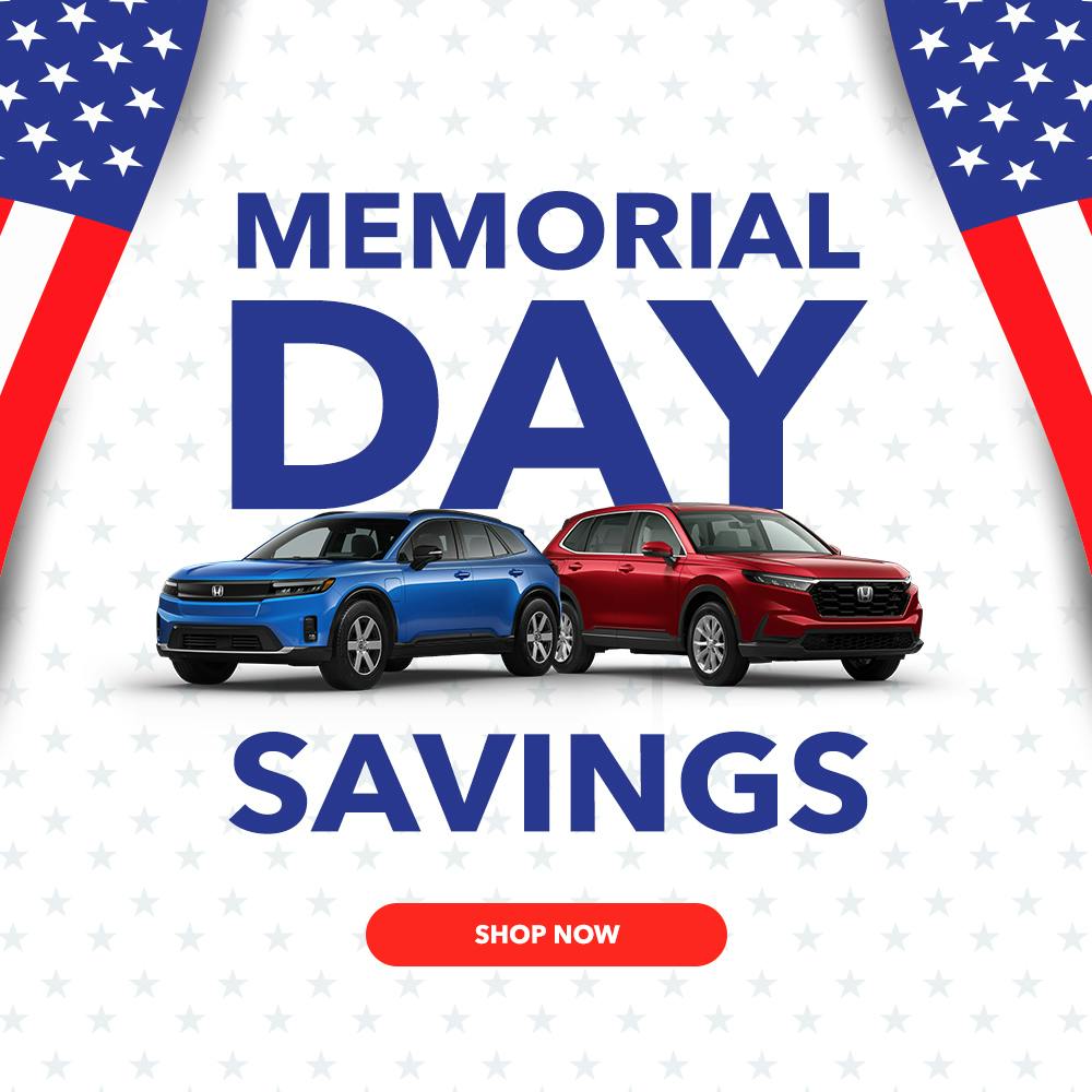 Memorial Day Savings
