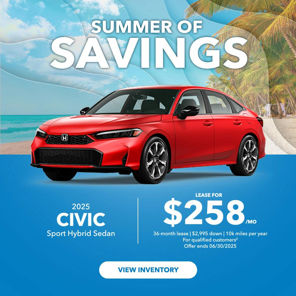 2025 Civic Sport Hybrid Sedan