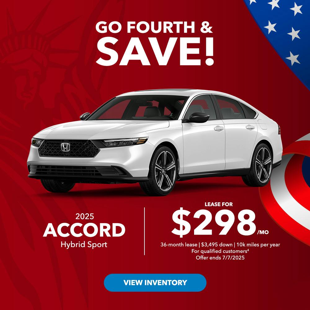 2025 Accord Hybrid Sport