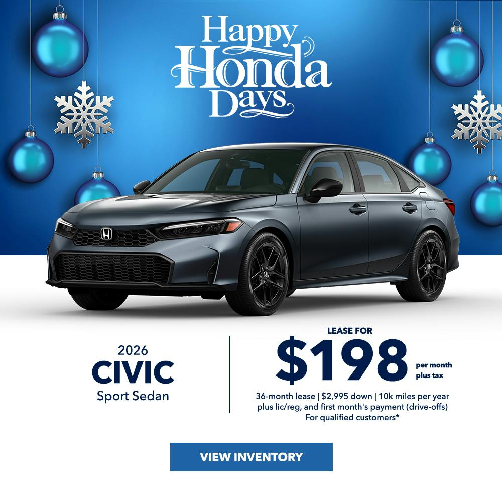2026 Civic Sport Sedan | Freeway Honda