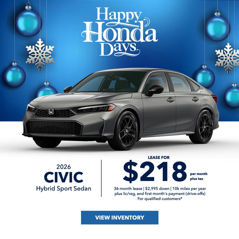 2026 Civic Hybrid Sport Sedan | Freeway Honda
