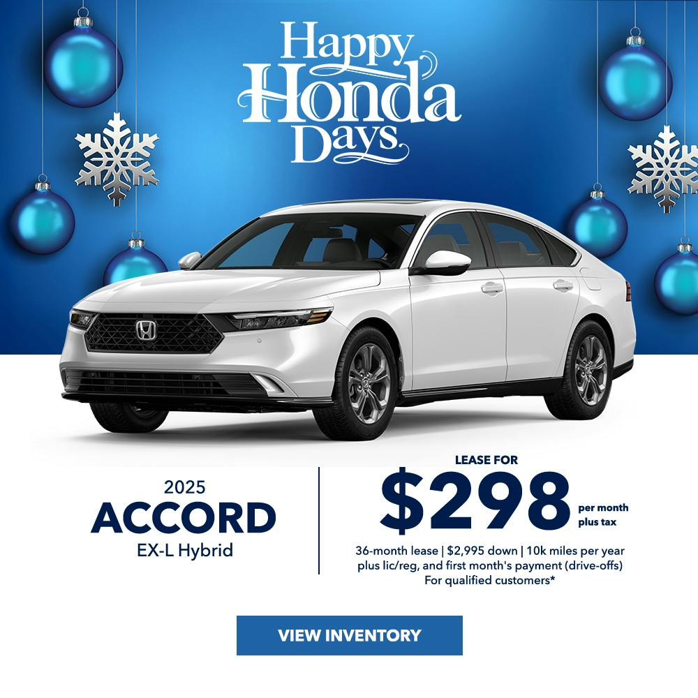 2025 Accord EX-L Hybrid | Freeway Honda