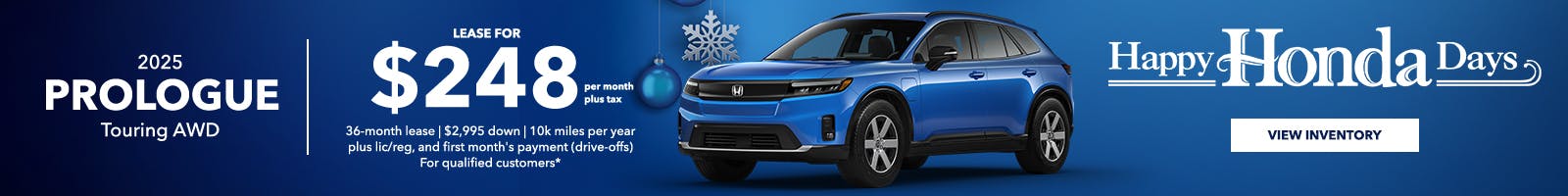 2025 Prologue Touring AWD | Freeway Honda