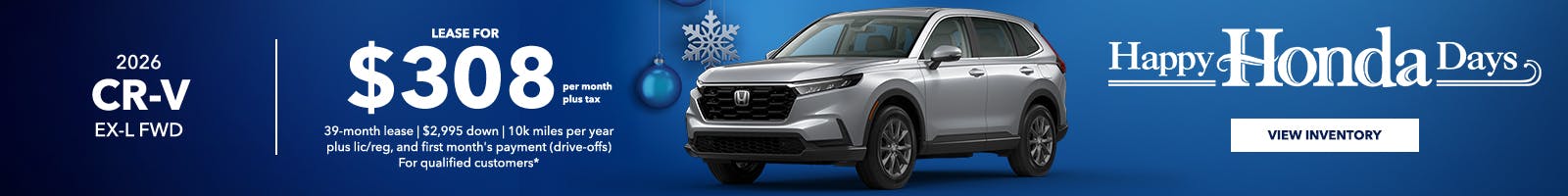 2026 CR-V EX-L FWD | Freeway Honda