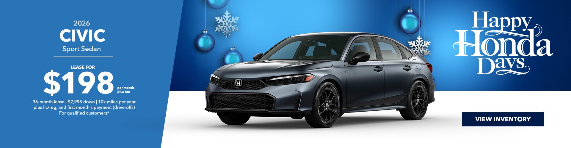 2026 Civic Sport Sedan