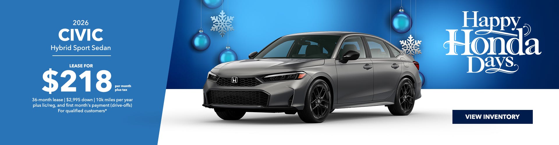 2026 Civic Hybrid Sport Sedan