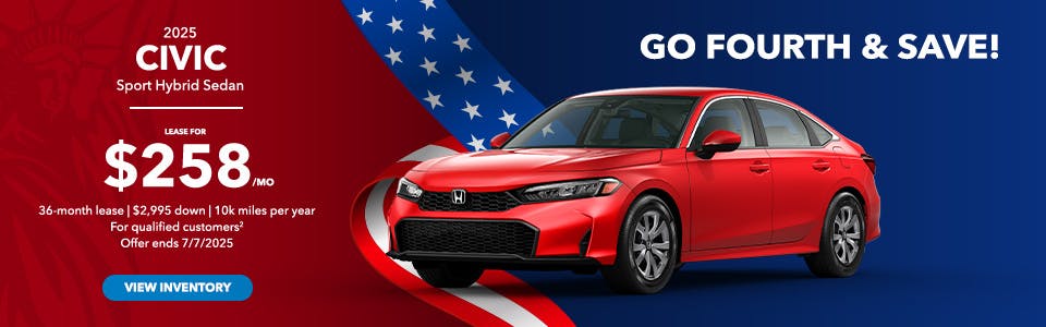 2025 Civic Sport Hybrid Sedan | Freeway Honda