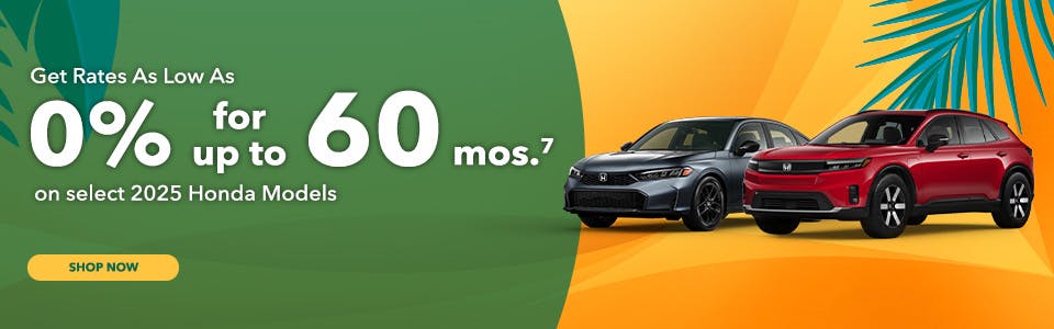 Get Rates As Low As  0% for up to 60 mos. | Freeway Honda