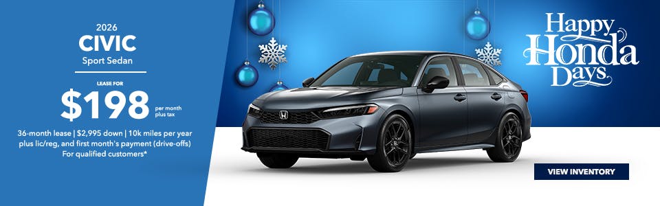 2026 Civic Sport Sedan | Freeway Honda