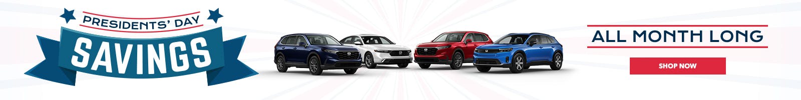 Presidents’ Day Savings