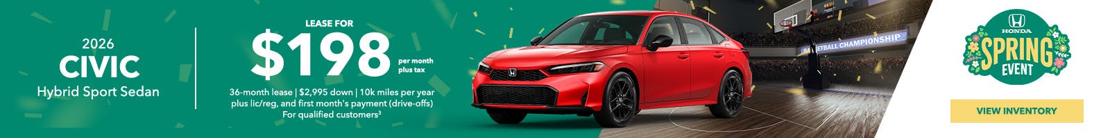 2026 CIVIC Hybrid Sport Sedan