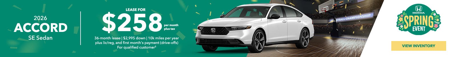 2026 ACCORD SE Sedan