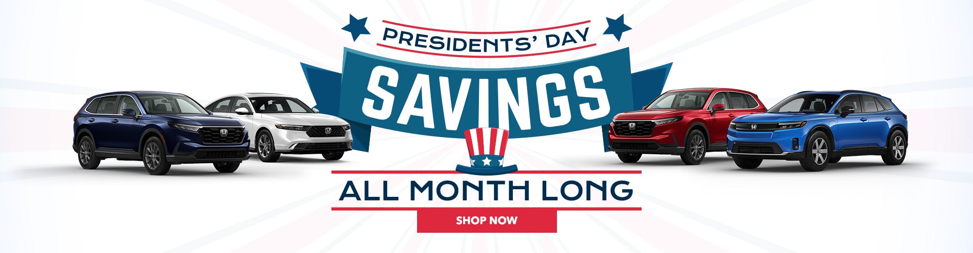 Presidents’ Day Savings