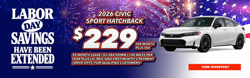 Civic Sport Hatchback | Freeway Honda