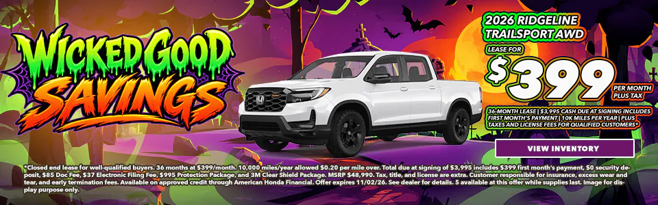 2026 Ridgeline | Freeway Honda