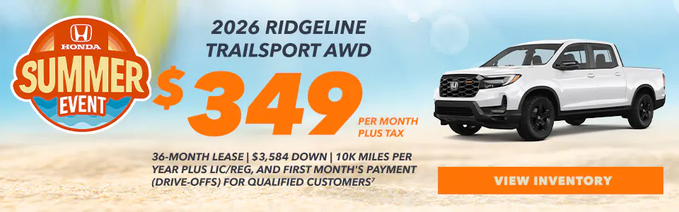 Ridgeline Trailsport AWD | Freeway Honda