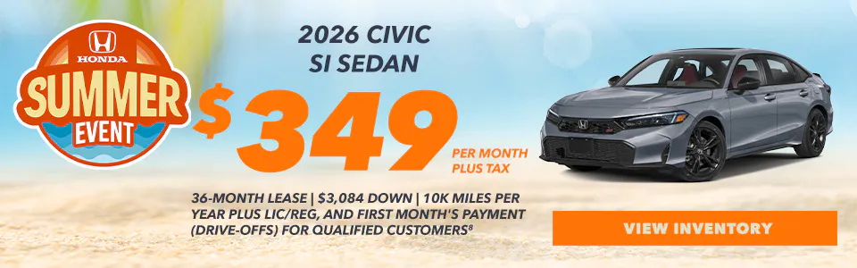 Civic Si Sedan | Freeway Honda