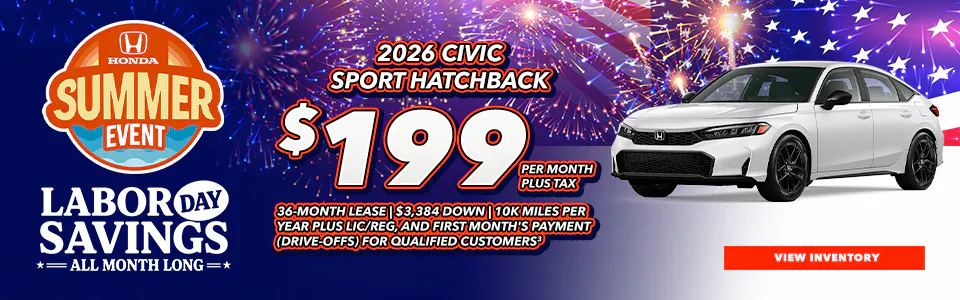 Civic Sport Hatchback | Freeway Honda