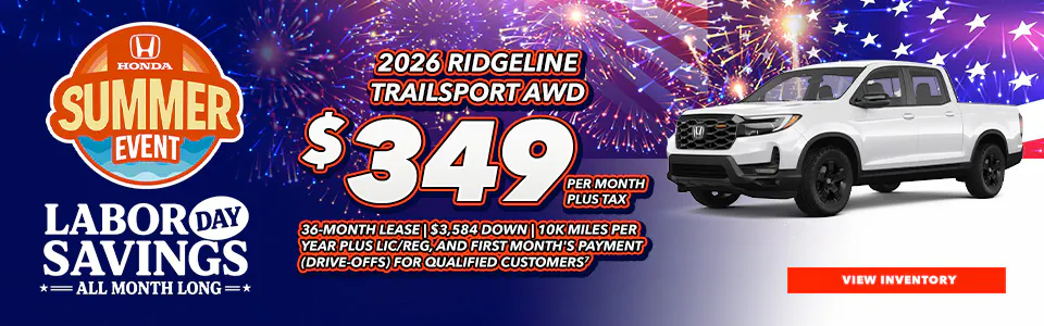 Ridgeline Trailsport AWD | Freeway Honda