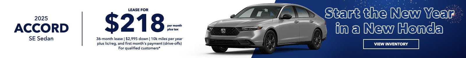 2025 ACCORD SE Sedan