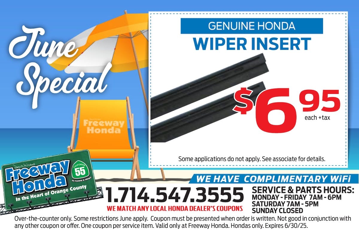Wiper Insert | Freeway Honda
