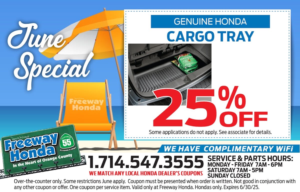 Cargo Tray | Freeway Honda