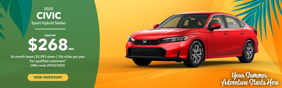 July 2025 Civic | Freeway Honda