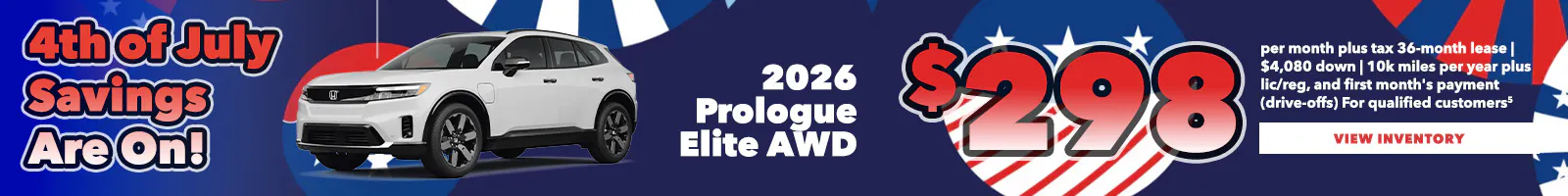 Prologue Elite AWD