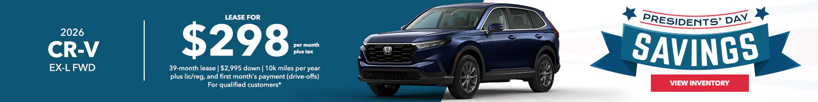 2026 Honda CR-V EX-L FWD