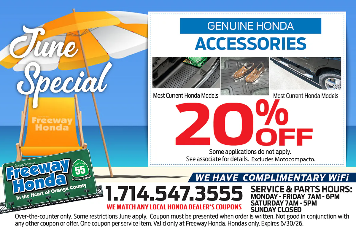 Genuine Honda Accessories | Freeway Honda