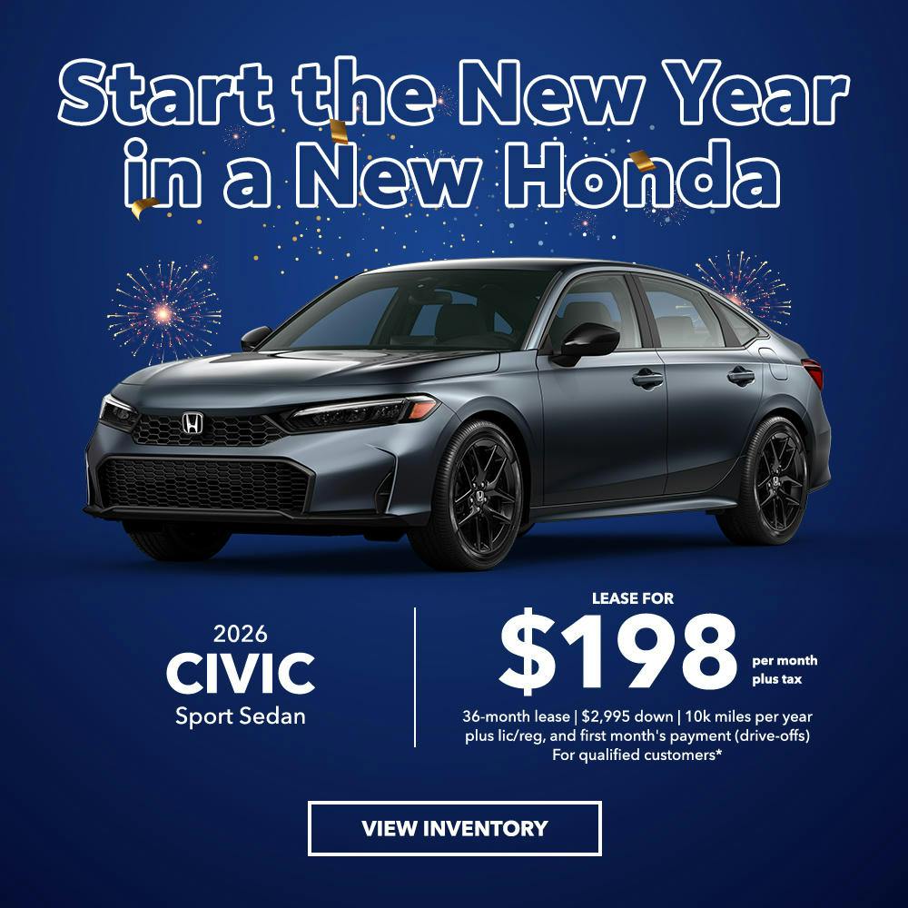 2026 Civic Sport Sedan | Freeway Honda