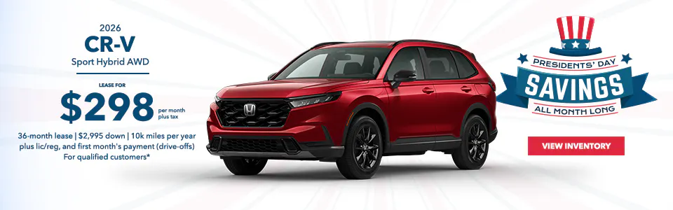 2026 Honda CR-V Sport Hybrid AWD | Freeway Honda