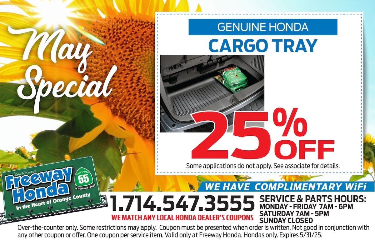 Cargo Tray | Freeway Honda