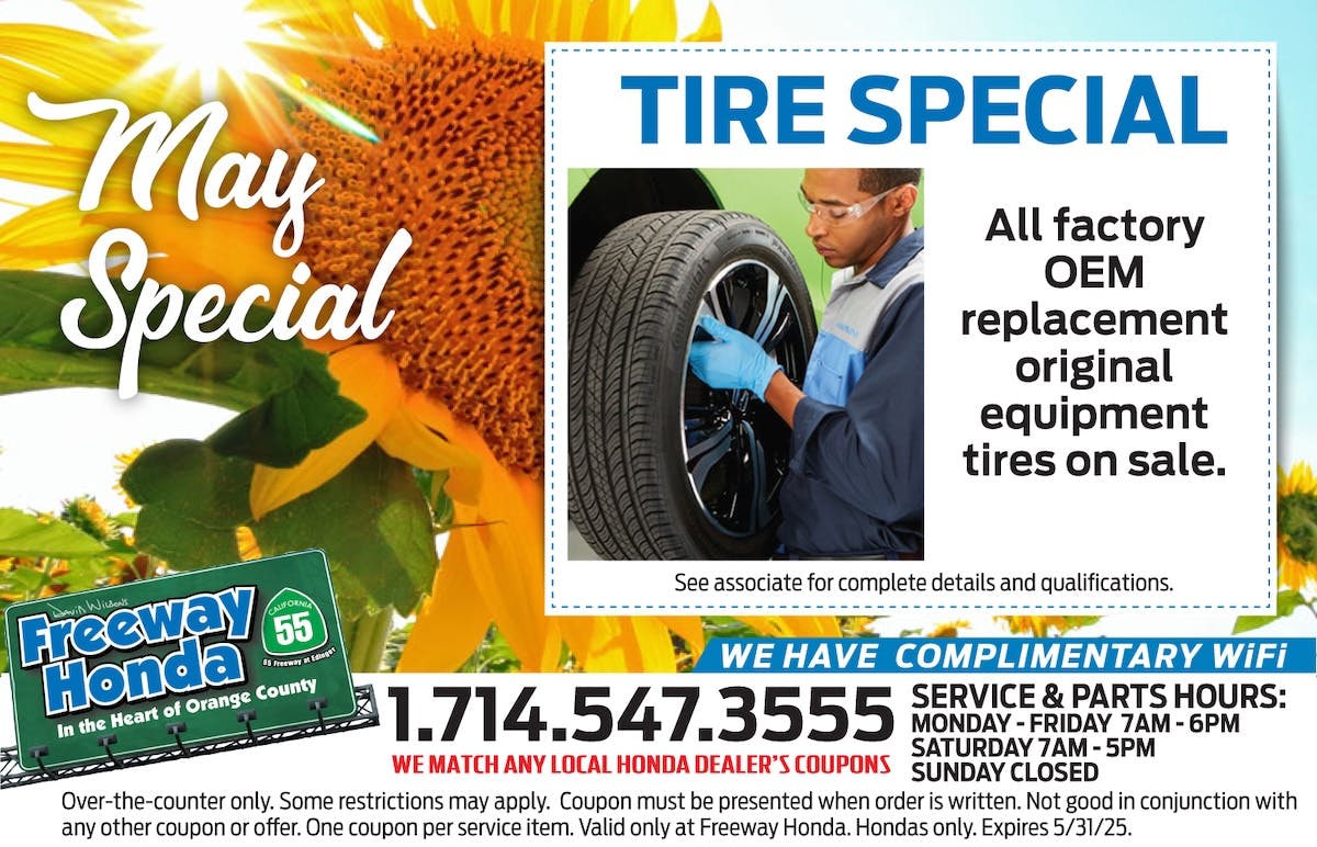 Tire Special | Freeway Honda