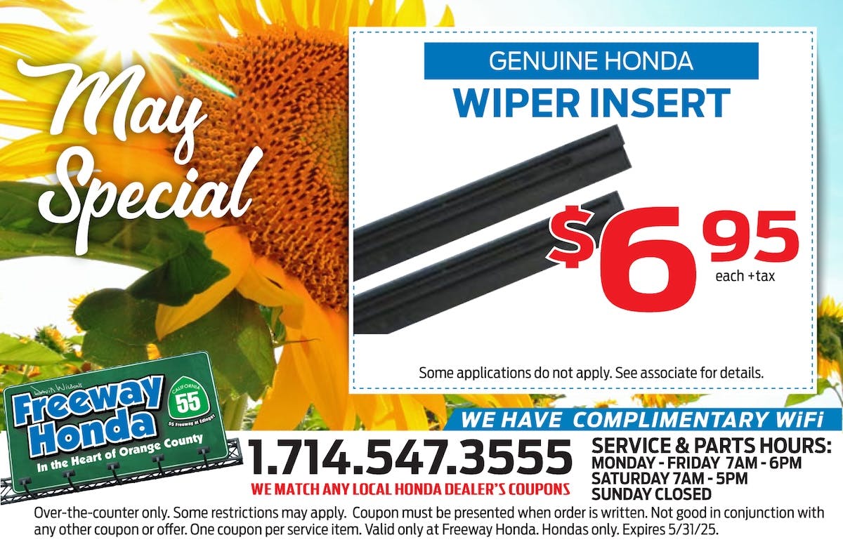 Wiper Insert | Freeway Honda