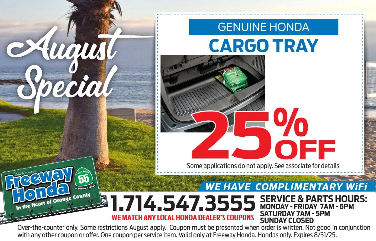 Cargo Tray | Freeway Honda