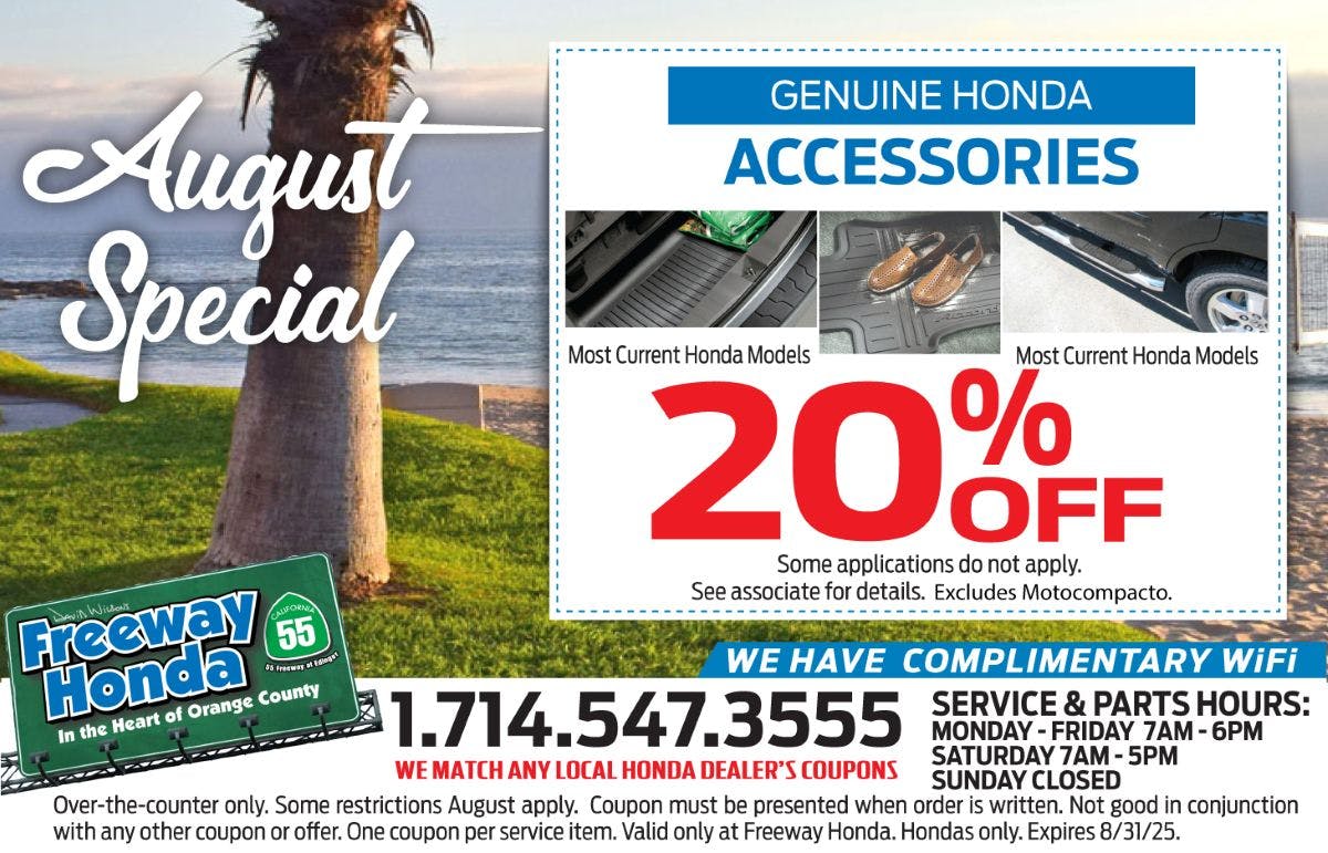 Genuine Honda Accessories | Freeway Honda